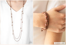 Load image into Gallery viewer, Grandiose Wealthy Copper Necklace Set