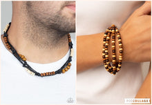 Load image into Gallery viewer, Tiki Oasis Brown Necklace set