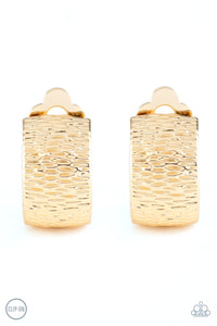 Cirque Du Couture Gold Clip-On