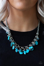 Load image into Gallery viewer, SEA The World /Seashore Sailing Blue Necklace Set
