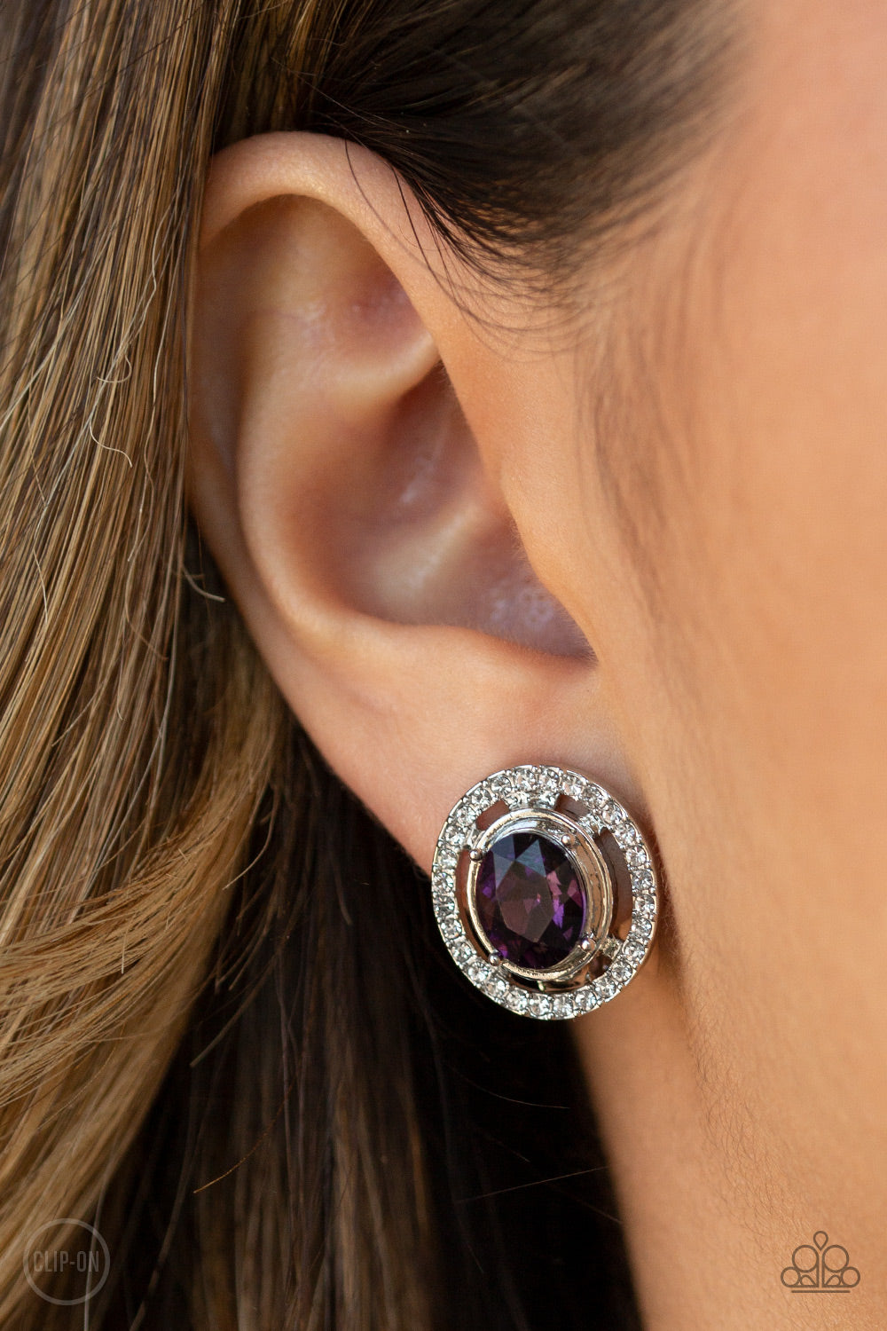 Cost A Fortune Purple Clip-On