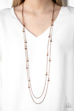 Load image into Gallery viewer, Grandiose Wealthy Copper Necklace Set
